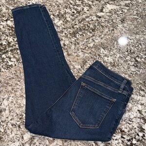 Abercrombie & Fitch - The Super Skinny Ankle High Rise - Dark Wash